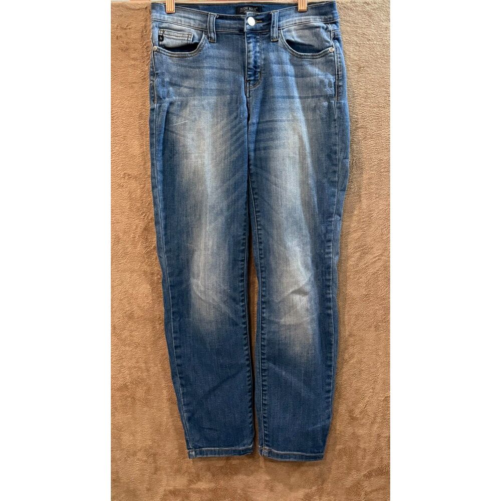 Judy Blue Classic Non‎ Distressed Skinny Jeans High Rise Medium Wash Size 5/27
